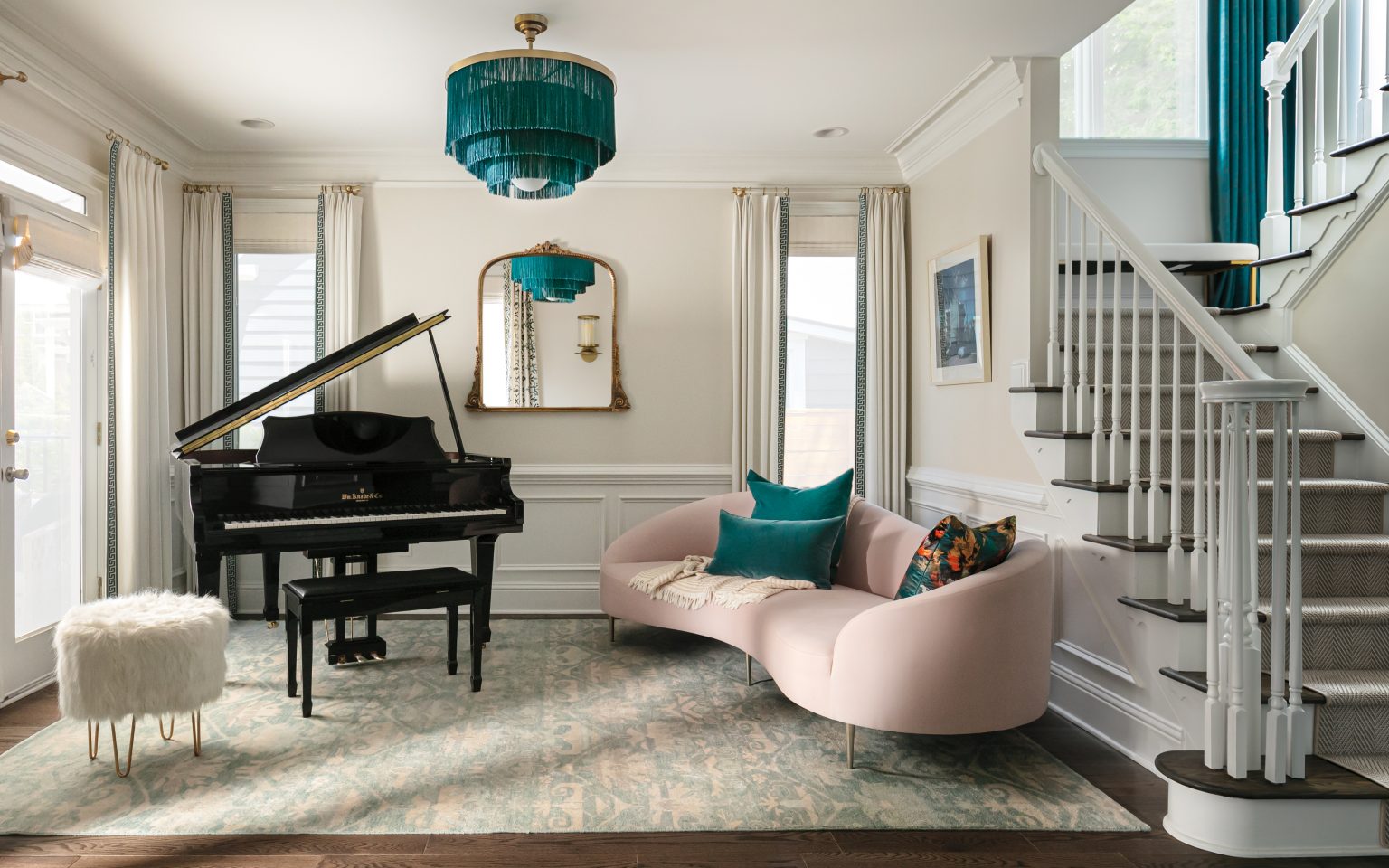 sitting room atlanta residential photography