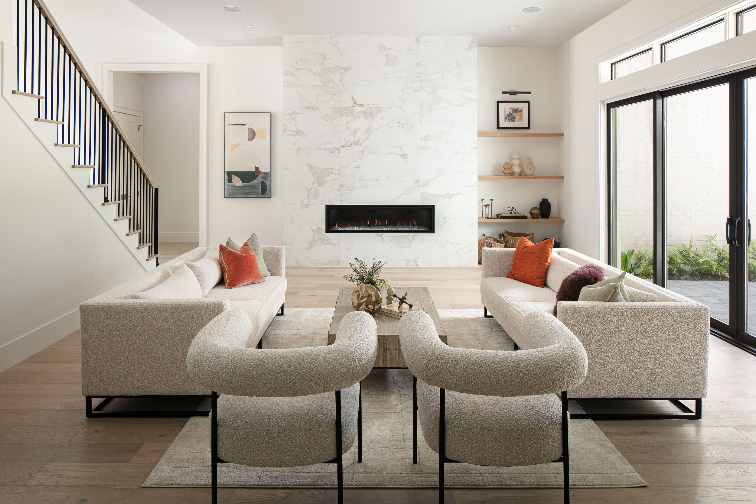 atlanta interior design photography living room