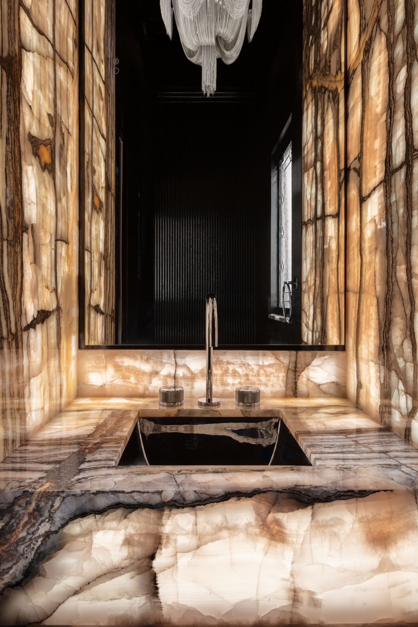 interior design photography atlanta glowing quartzite