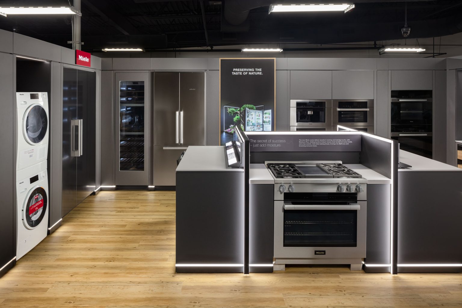 miele display sandy springs retail photography