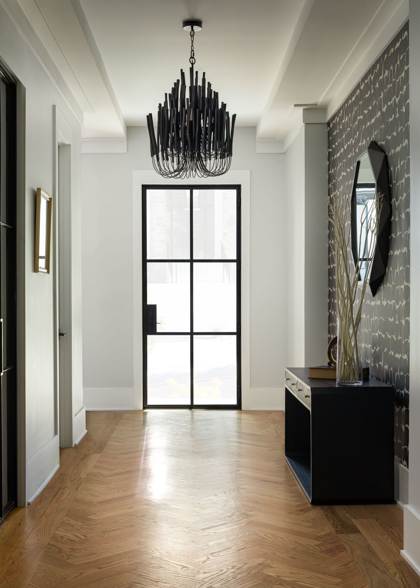 atlanta interior design photography hallway entrance