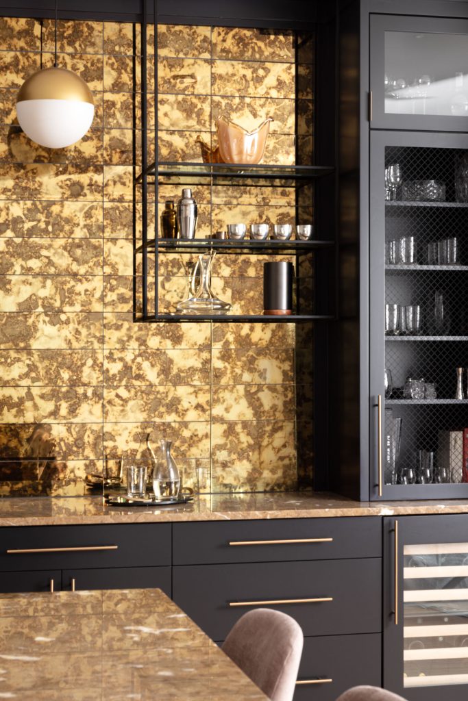 atlanta interior design photography custom bar